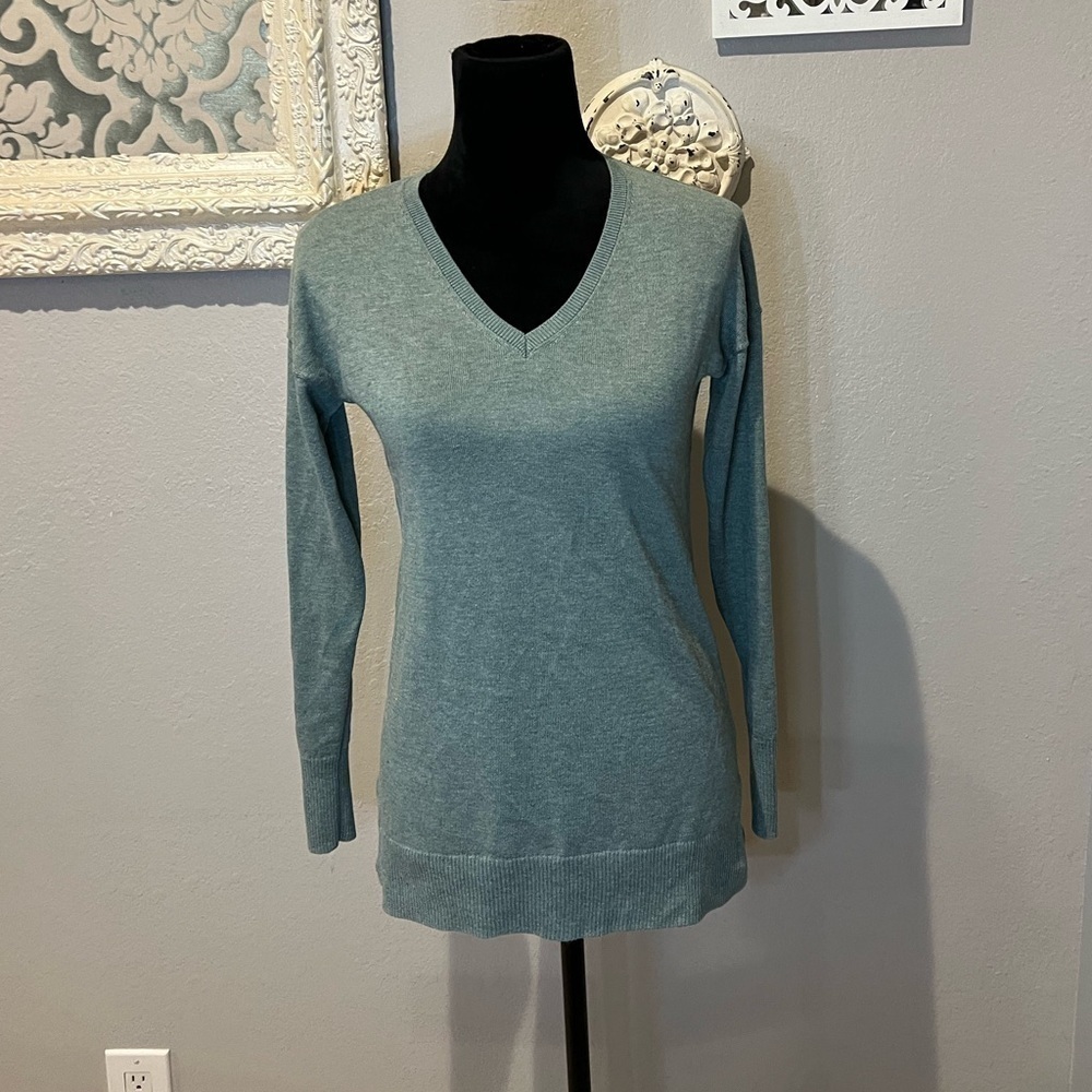 Amazon essentials safe green knit top - Picture 2 of 7